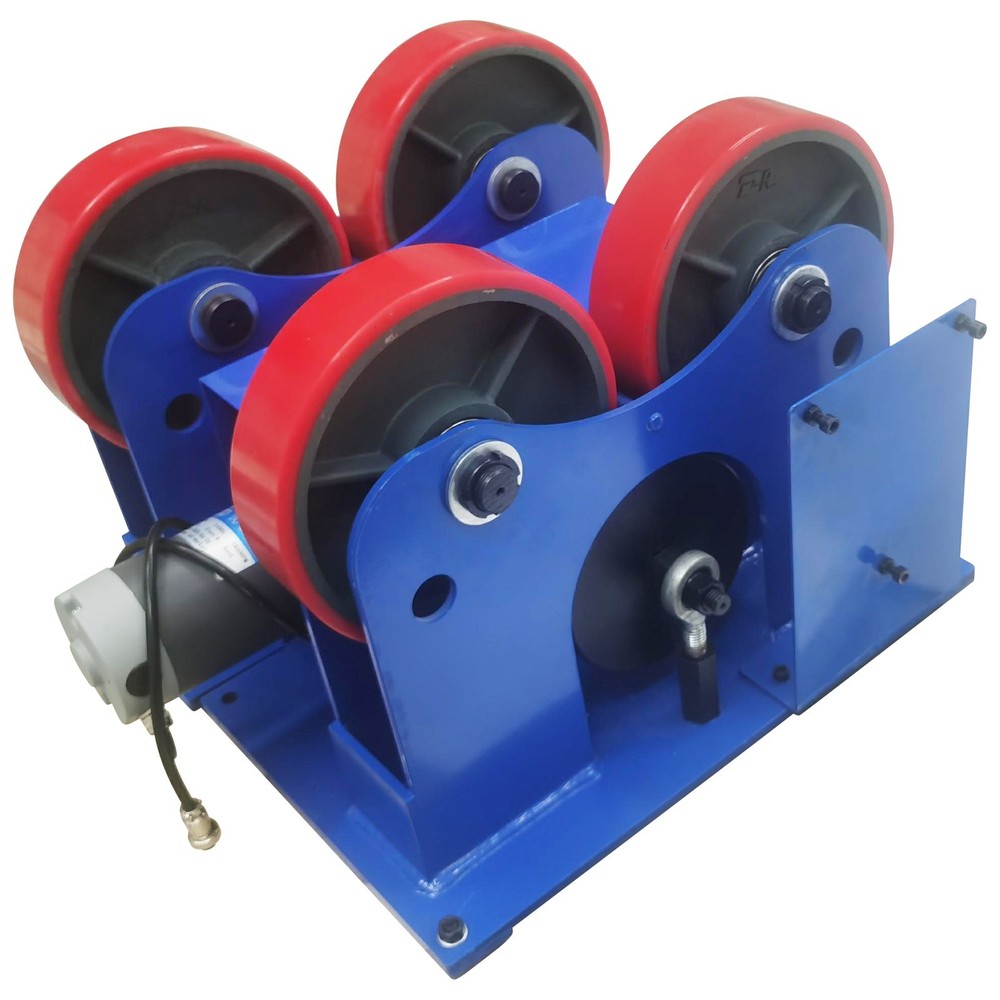 1T Timing Type Welding Turning Roller Welding Rotator 110V 2200lb Linkage Roller