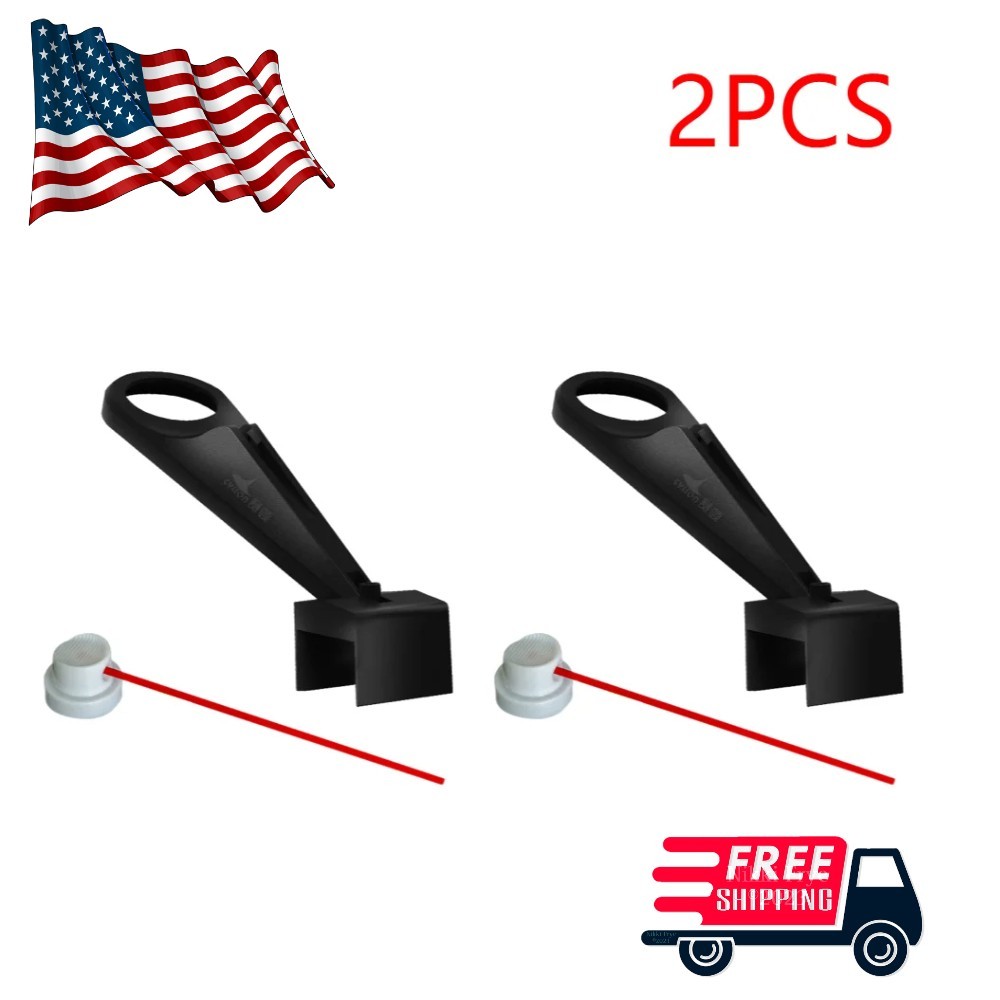 pack 2 Motorcycle Chain Lube Oiler Lubricant Straw Holder Positioner Applicator