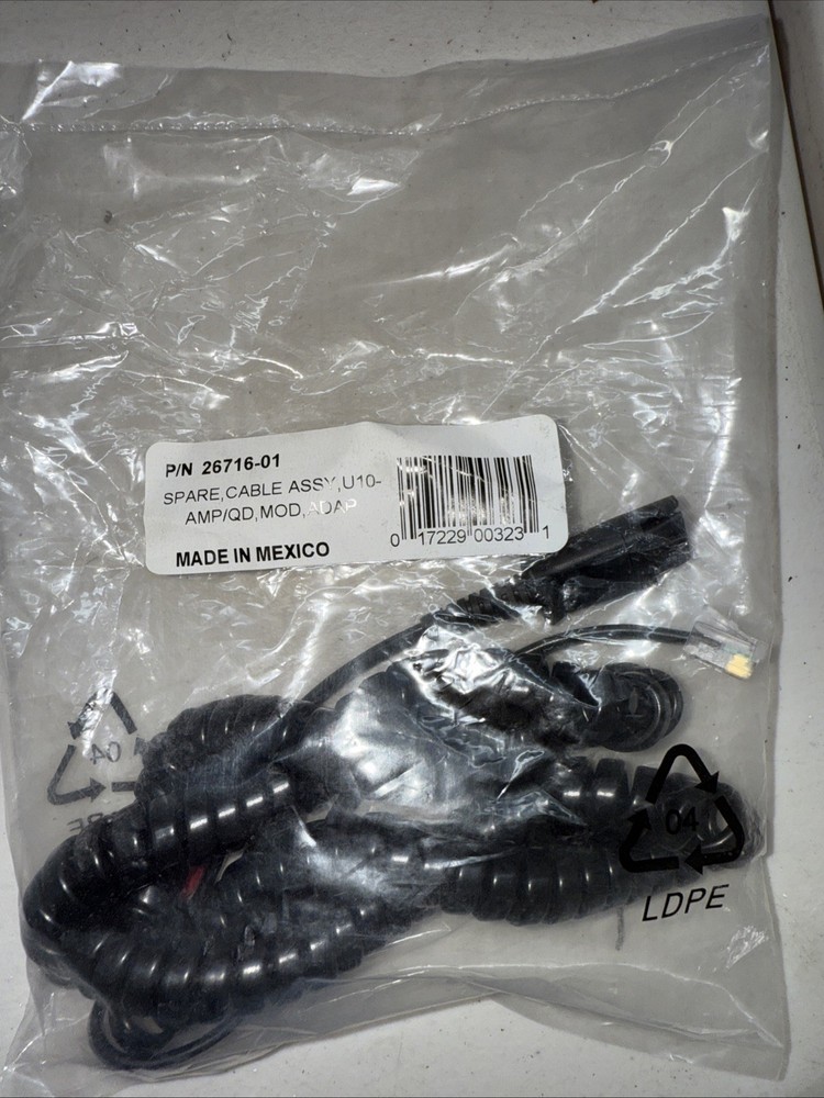 Plantronics Original Adapter Cable 26716-01 for Headset