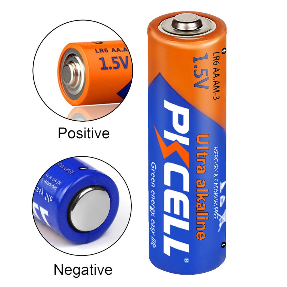 4-60Pcs AA Batteries LR6 E91 AM3 MX1500 1.5V Alkaline for Remote Controller