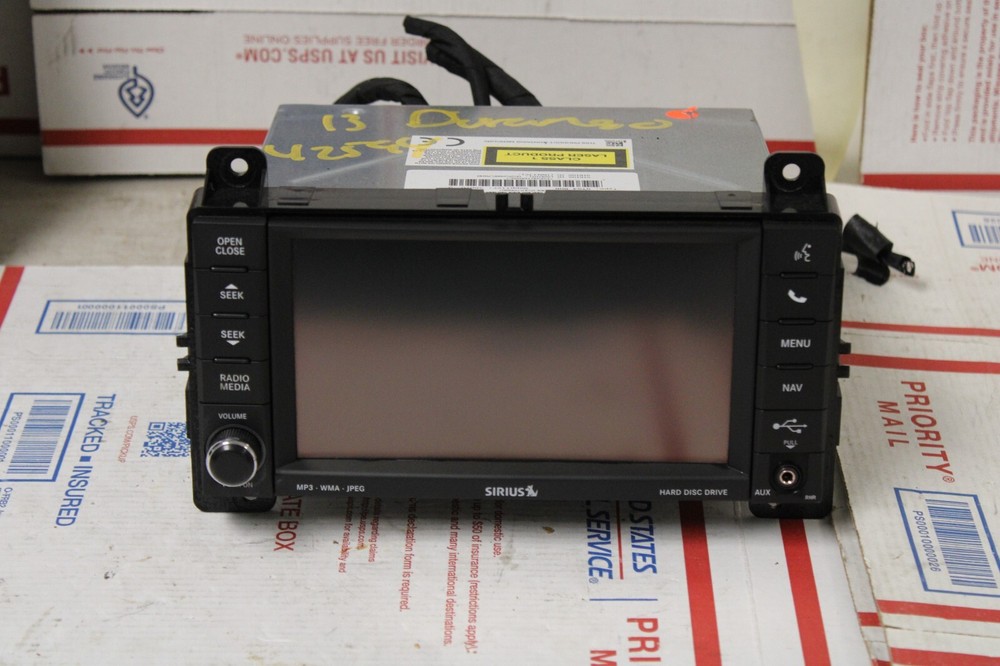 2011 2012 2013 DODGE DURANGO NAVIGATION RADIO DISPLAY SCREEN OEM