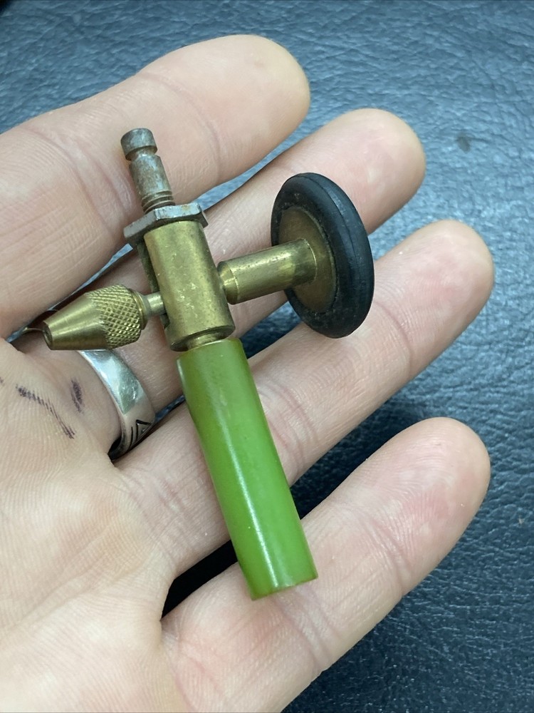 Odd Green Bakelite handle Unknown As Shown Look