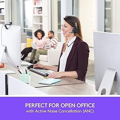 Logitech Zone Wireless Certified for Microsoft Teams Bluetooth Headset, Graphite