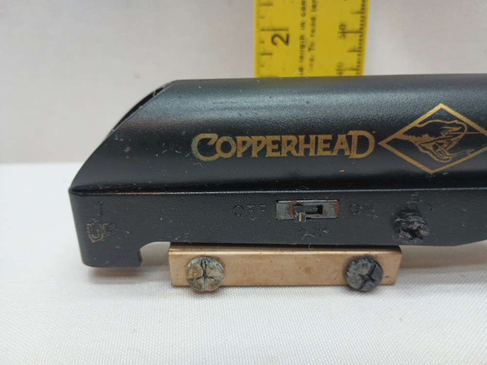 Daisy Copperhead Electronic Red Dot Sight 3/8" Dovetail Mount - needs battery