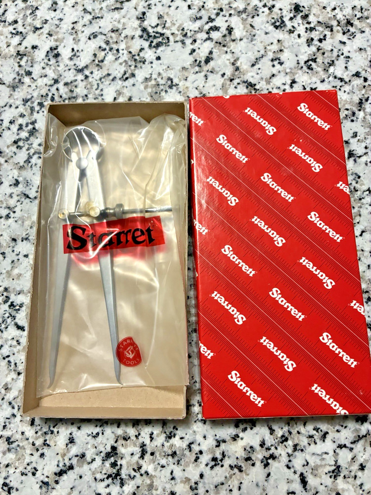 Starrett No. 184 Inside spring caliper 6" capacity flat leg