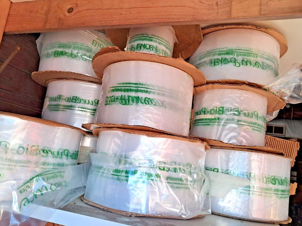 8"x5" Plastic Bags on Rolls 100% Biodegradable