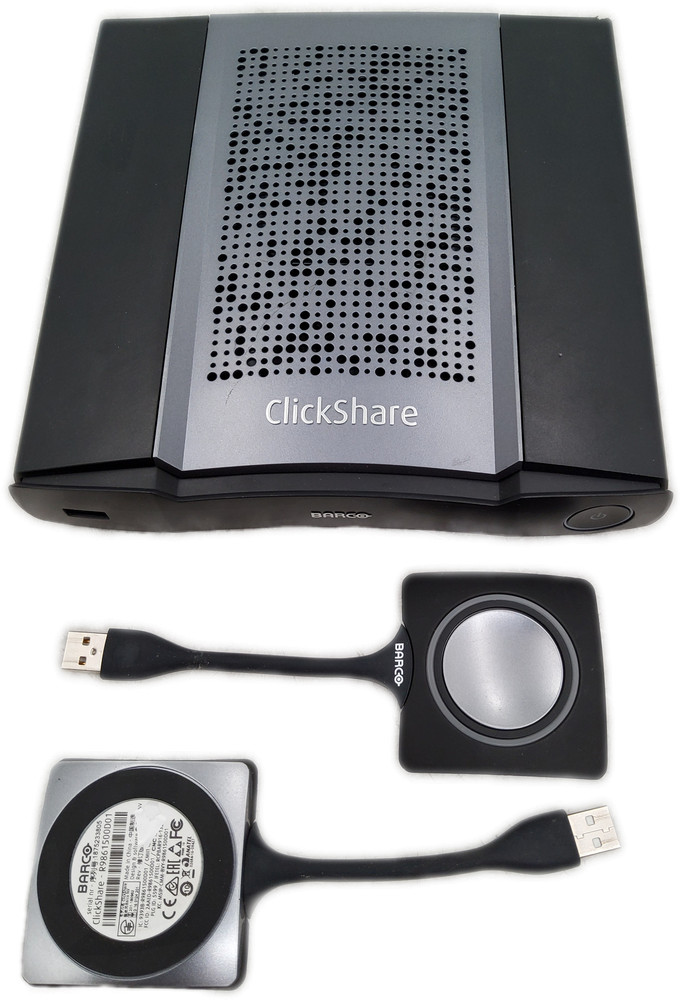 ClickShare CSE-200+ Video Conferencing Base Unit w/ 2 Clickshare buttons