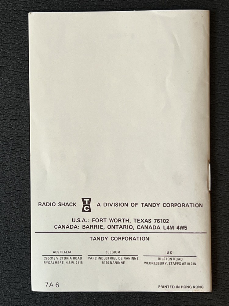 Vintage Radio Shack Calculator Basic 5 Function w Box EC-221 Working Please Read