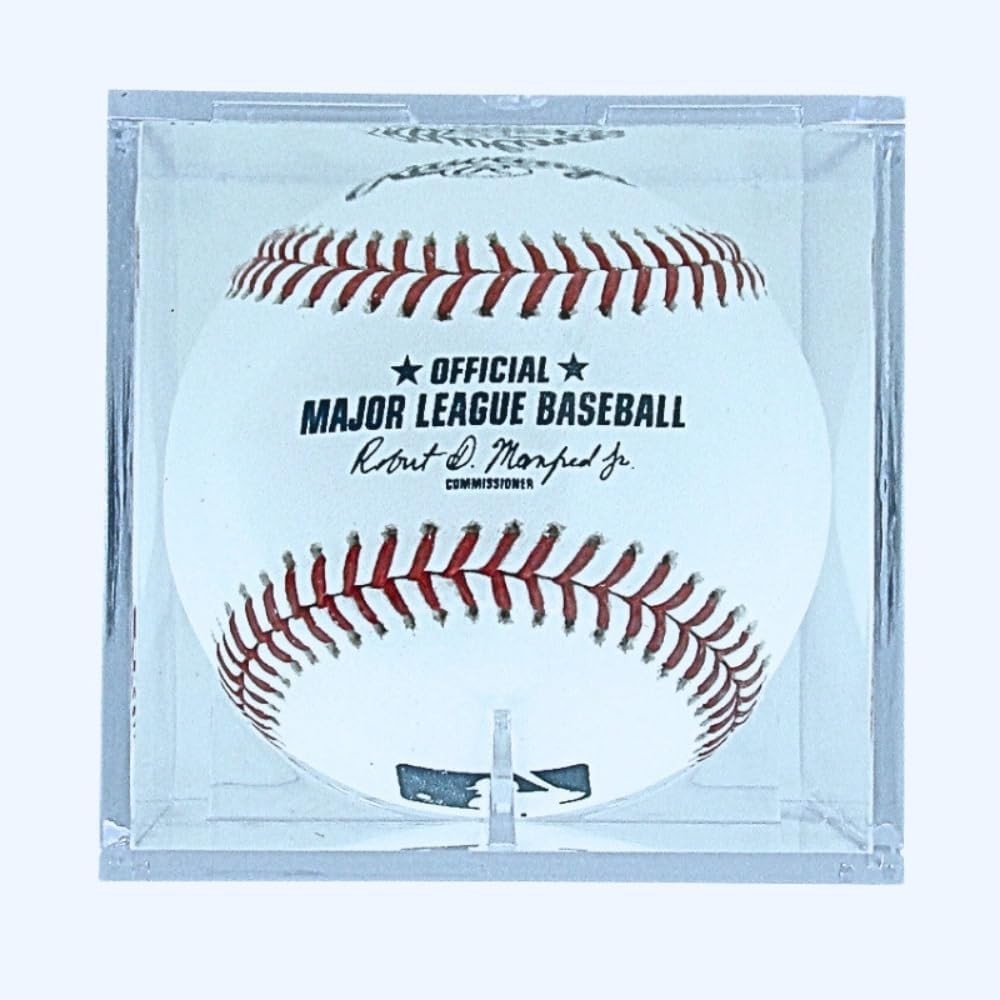 UV Protected Baseball Display Case | Acrylic 1 Cube, Clear