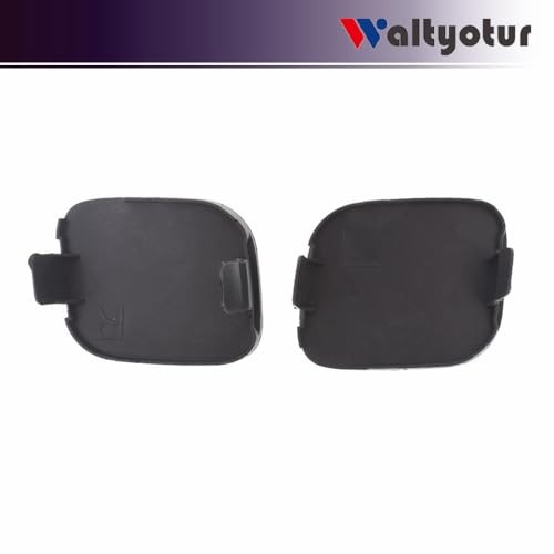 1 Pair Front Bumper Tow Hook Eye Cap Cover Left & Right Replacement for Prius