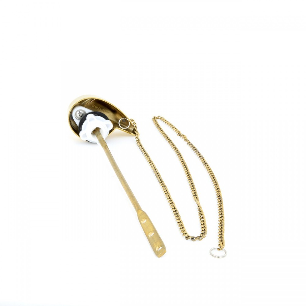 Brass Flush Handle and Chain for Ceramic High Tank