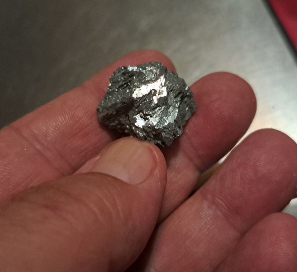 Antimony Metal Element - Irregular Chunks - 99.77% - 30 Grams - 1 oz.