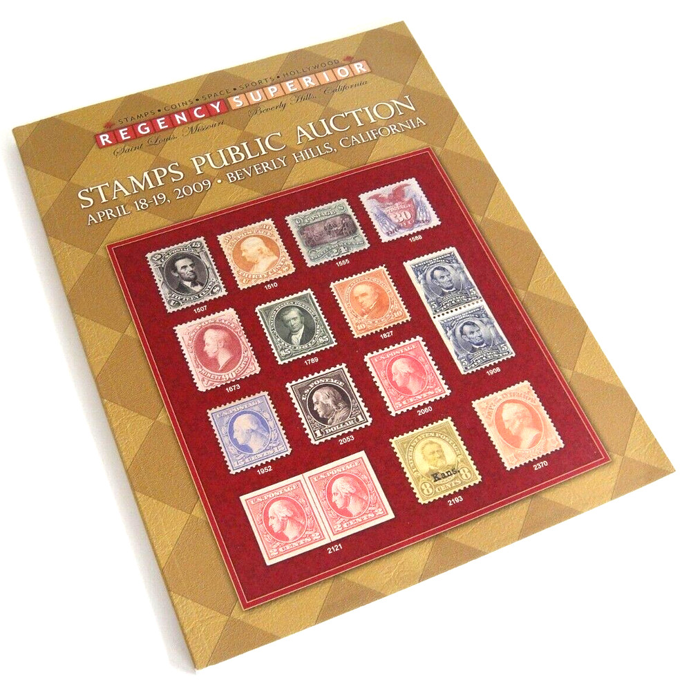 Regency Superior Stamp Auction Catalog 2009 Zeppelin Sets Errors Confederate