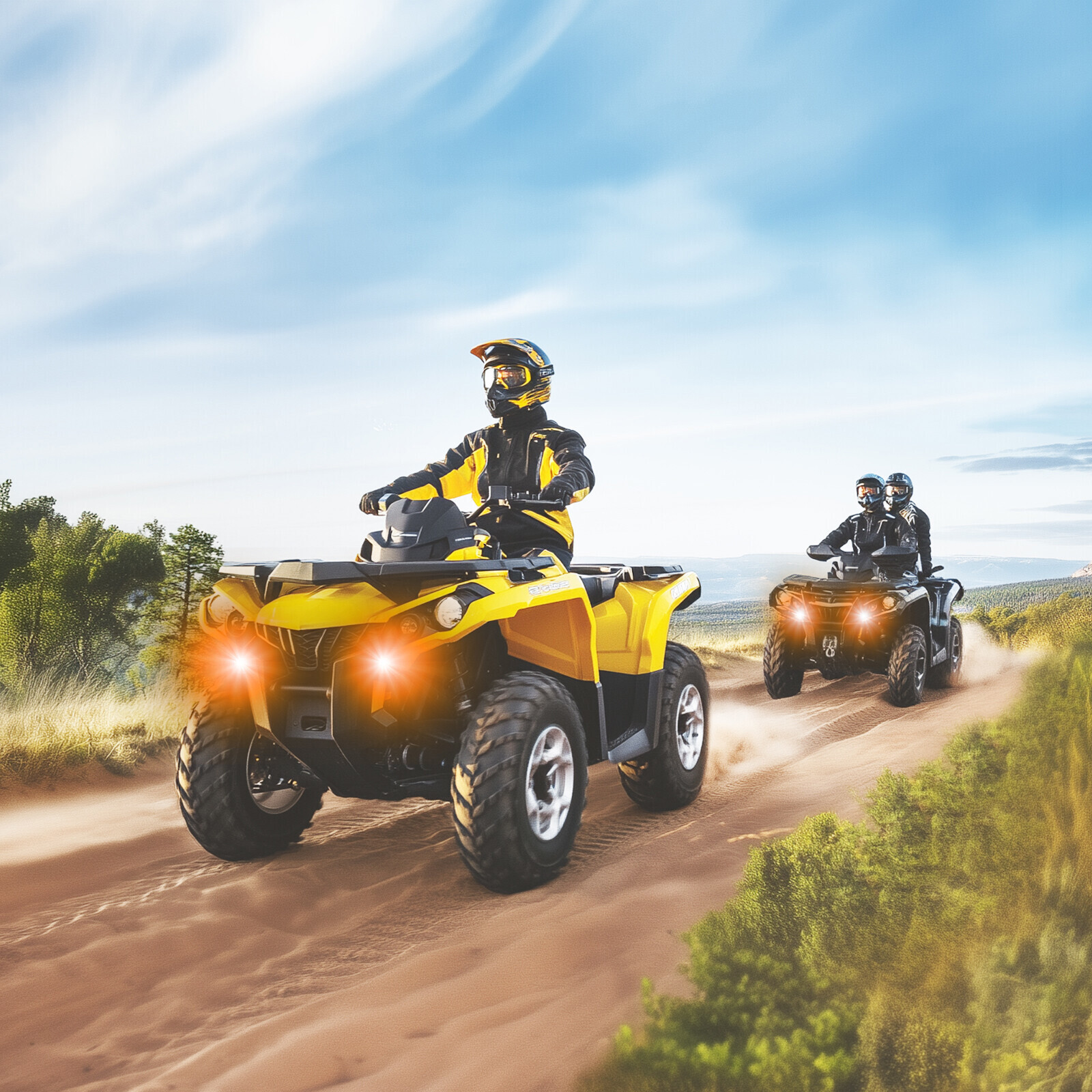 Universal UTV ATV Turn Signal Street Legal Kit for Polaris Ranger General CFMOTO