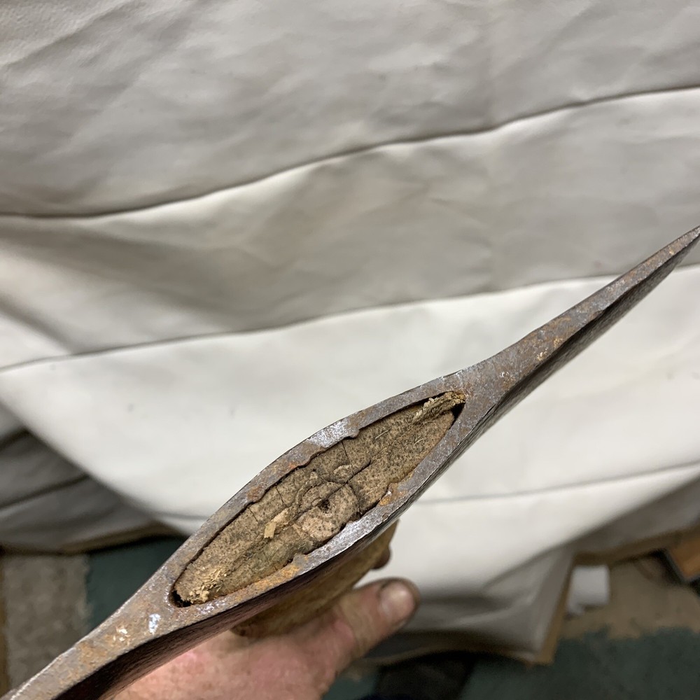 Vintage Unbranded (Plumb?) Double Bit Axe with new 33" hickory handle