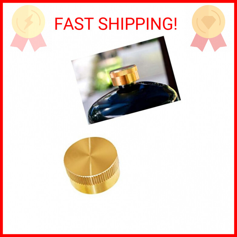 Joywayus 2Pcs Solid Brass Refill Propane Bottle Cap Universal for All 1 LB Gas T