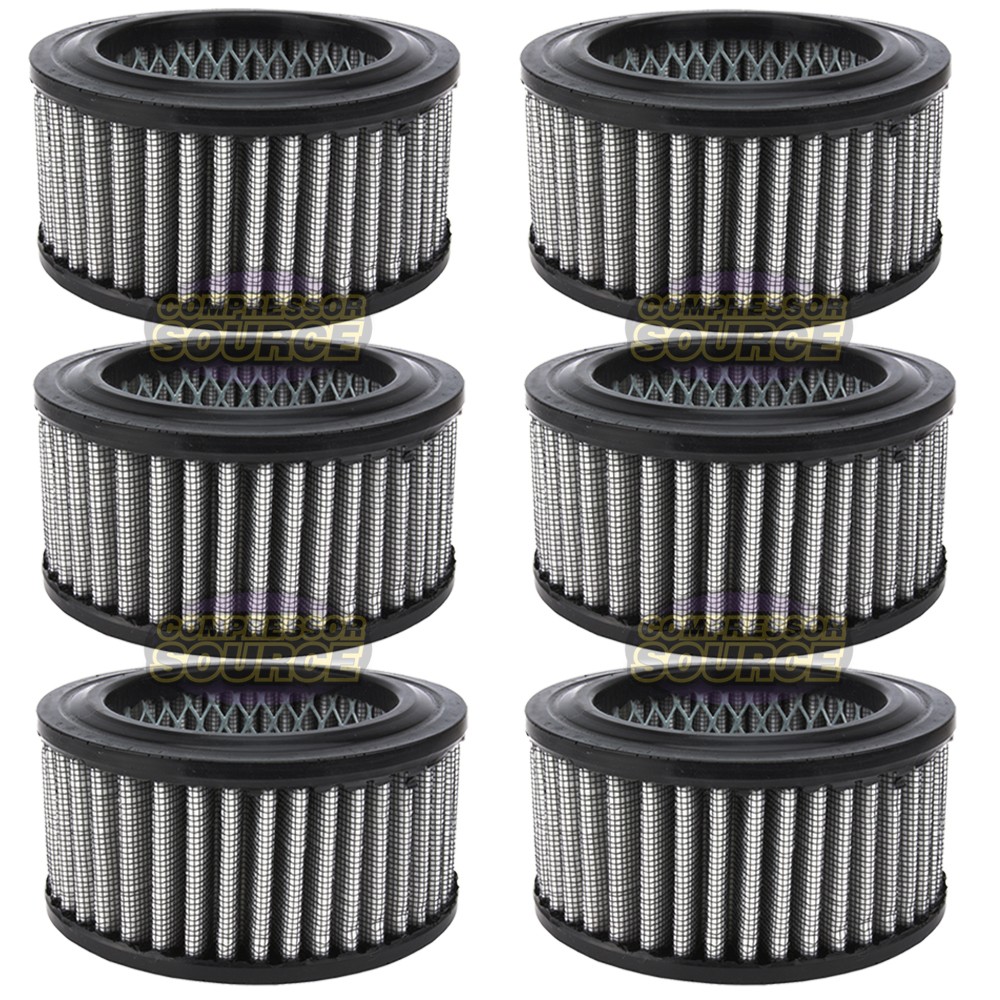 6 Pack Champion Gardner Denver Air Compressor Polyester Filter Element PO5050A
