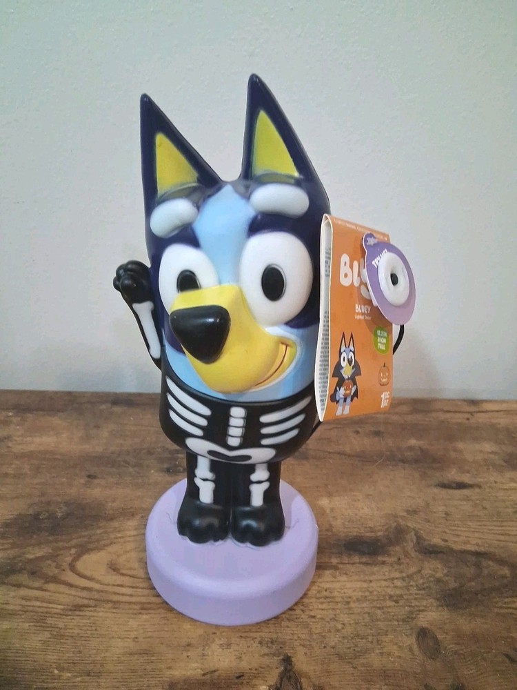 Bluey Halloween Lighted Decor 12.2 In Tall NWT