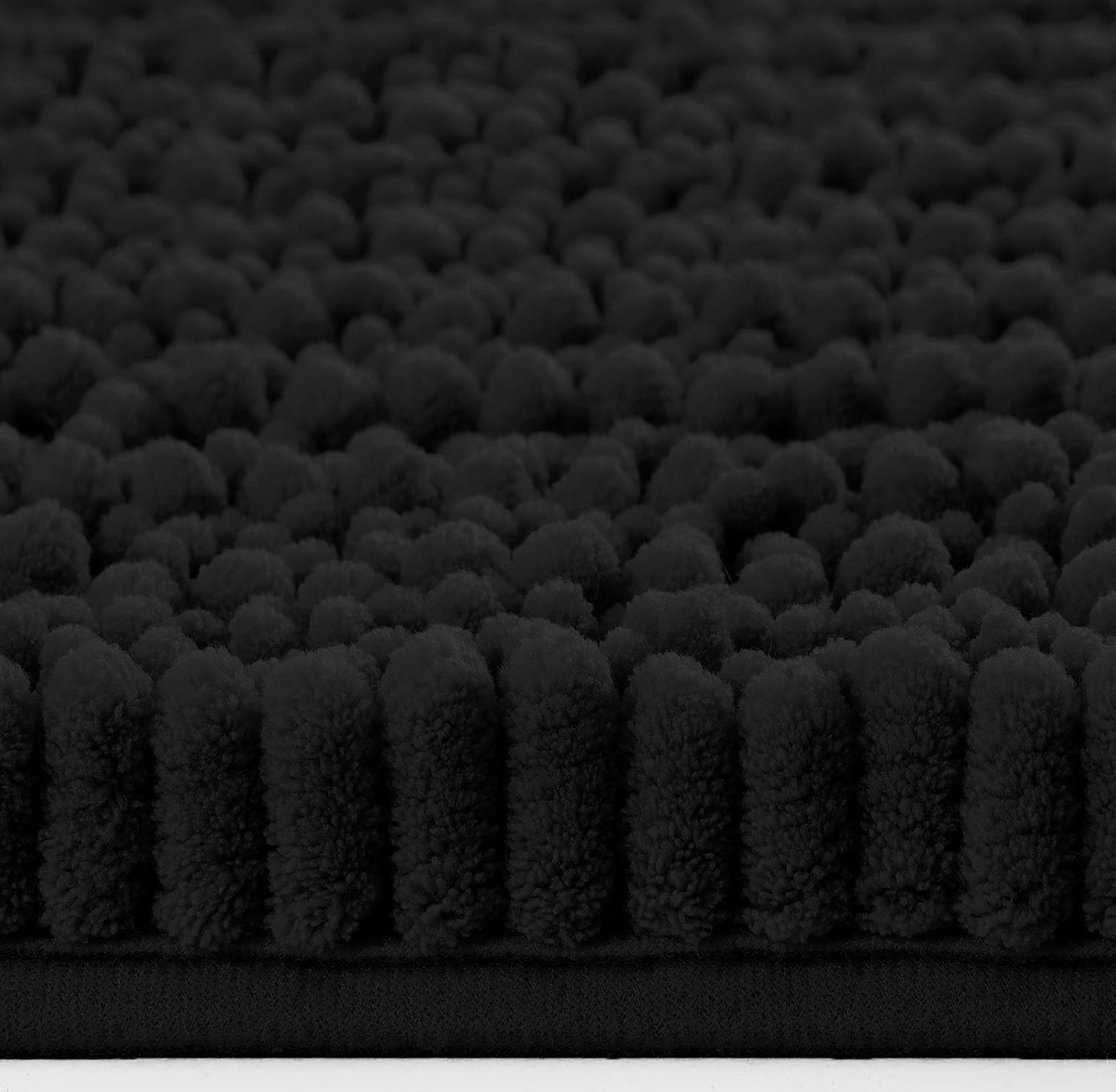 23"x15" - Soft Cozy Plush Chenille Bath Mat Highly Absorbent Bathroom Rug