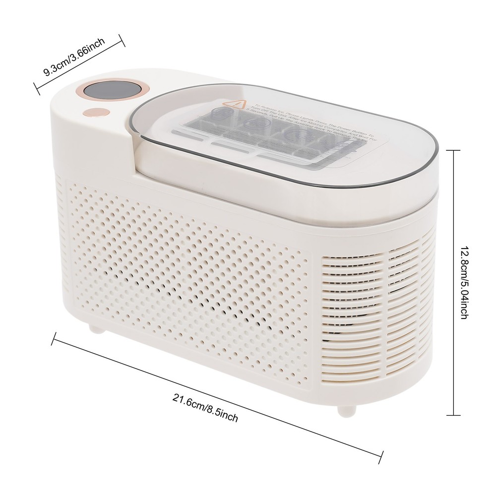 Ice Maker Compact Machine 8 Cubes Mini Countertop for Car Travel Ice Maker
