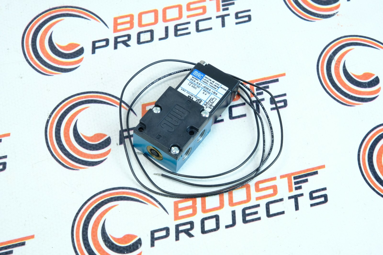 MAC 4 Port 5.4W Electronic Boost Control Solenoid Valve For Dual Port Actuators