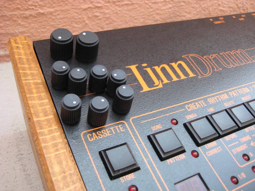 (9) Brand New/NOS Knobs For Linn LinnDrum - Full Set - MINT!