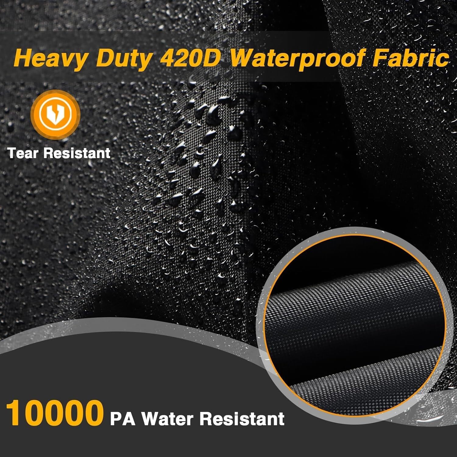 Outdoor Swing Cover 3 Triple Seater Waterproof Patio Swing Canopy Cover us