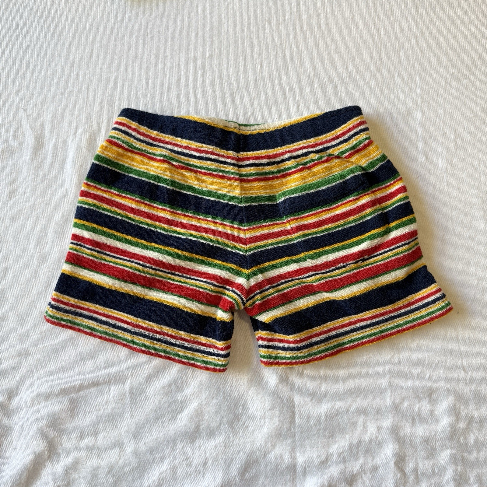 Polo Ralph Lauren Kids Toddler striped cotton terry polo shirt and shorts set