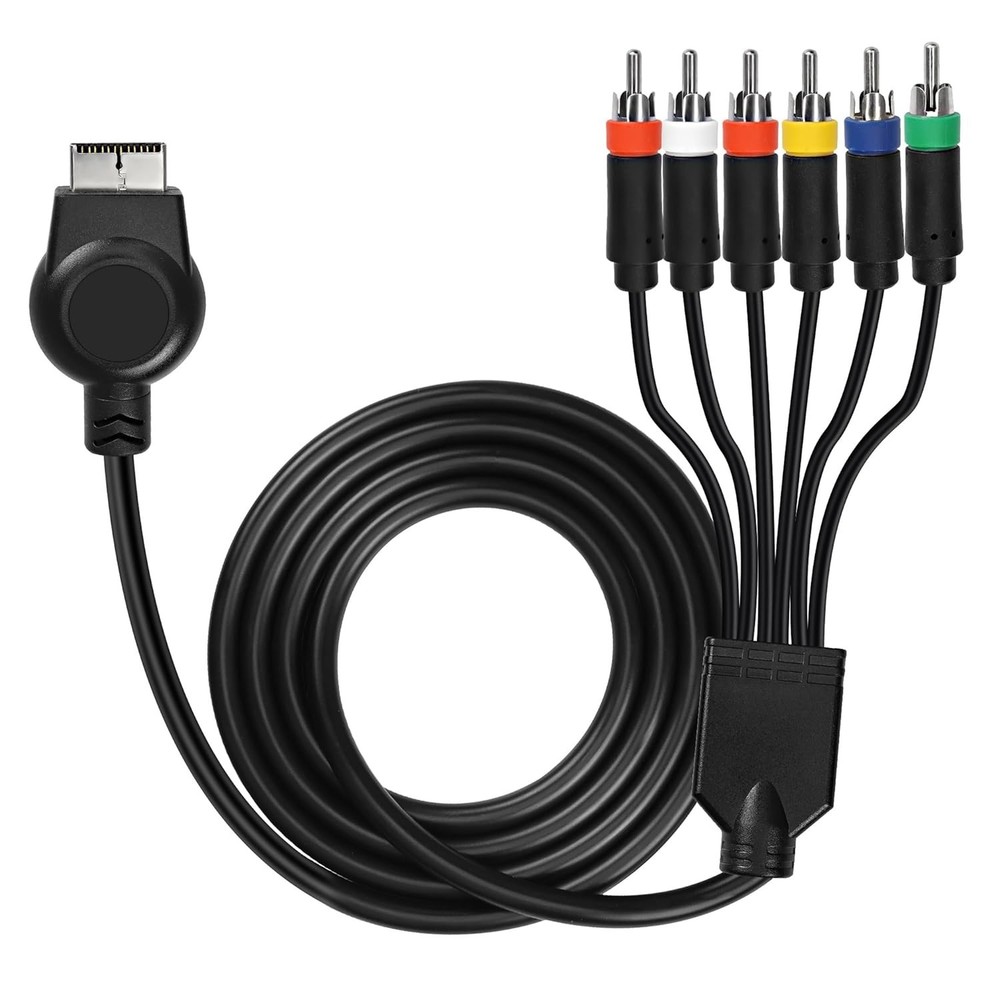 PS3 PS2 Component AV Cable,HD Audio Video Cable 5RCA YPbPr...