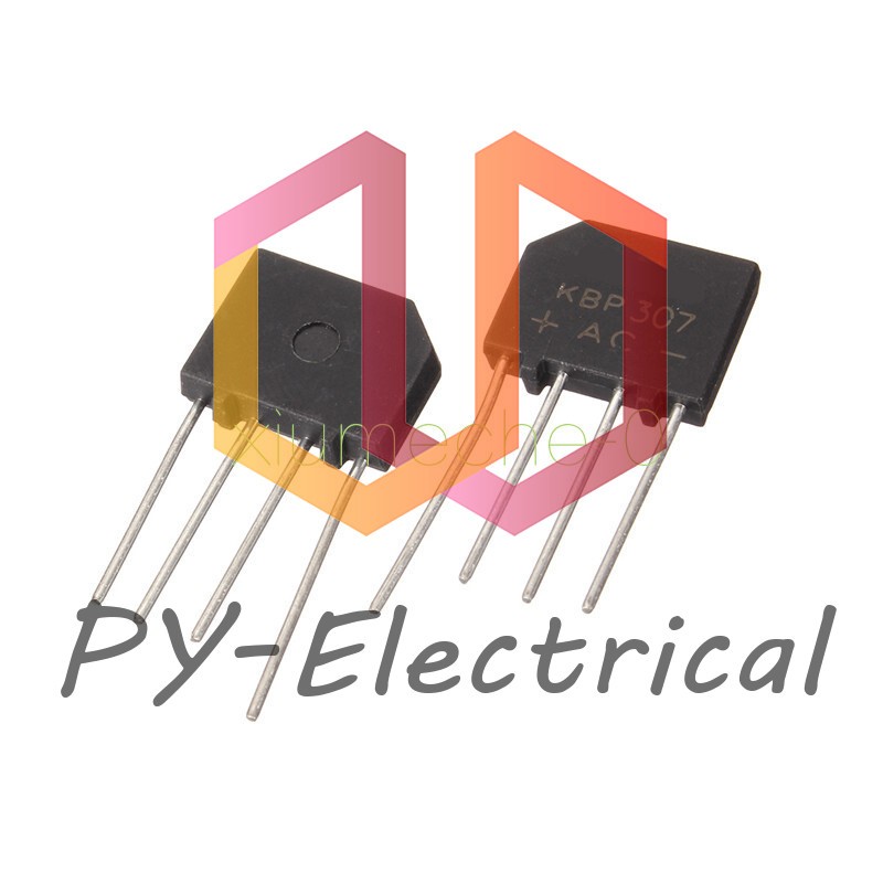 10PCS NEW KBP307 Rectifier Flat bridge Bridge Rectifier 3A/700V