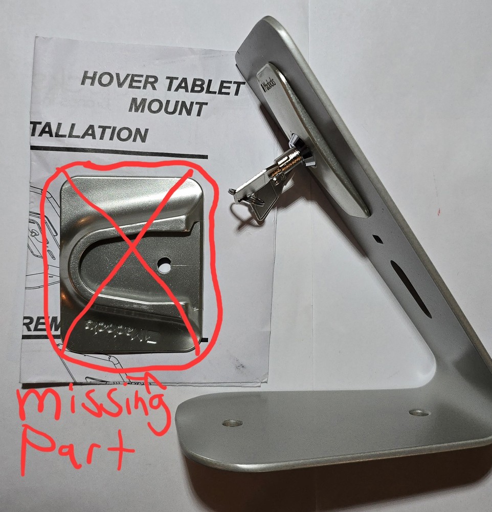 CompuLocks Tablet Phone Stand *MISSING PART READ* Holder Universal Display Mount