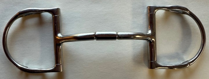 Toklat D ring snaffle 04 size 5 used