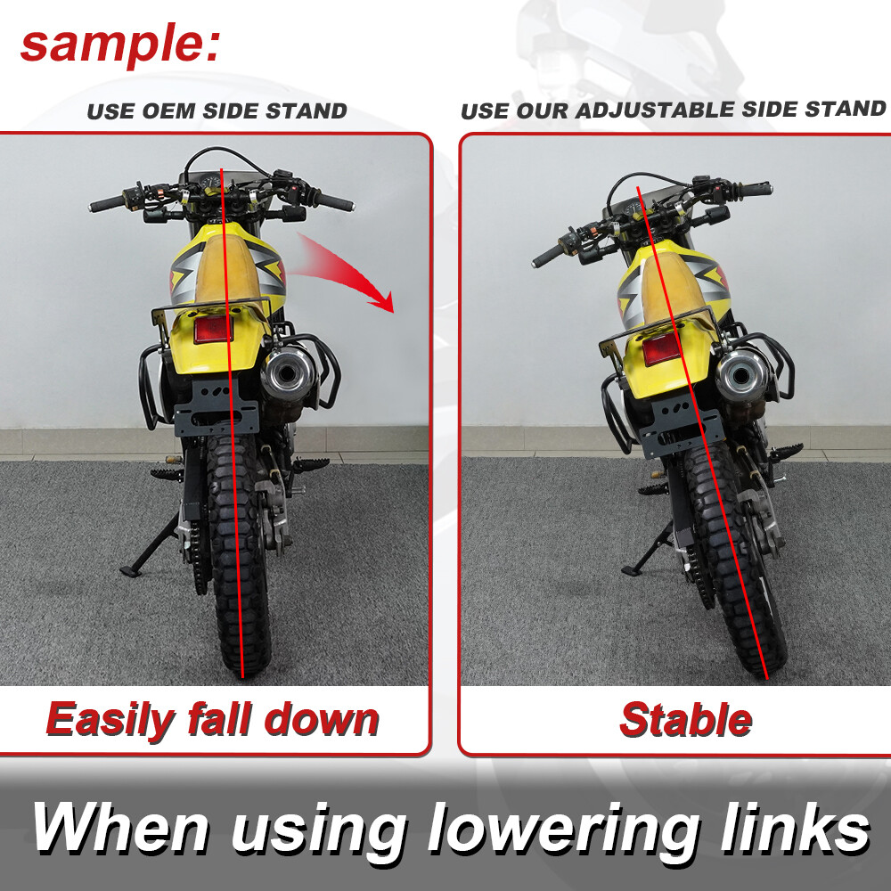 Adjustable Kickstand Sidestand Rear Stand Fit For Suzuki GSX-R1000 2009-2024