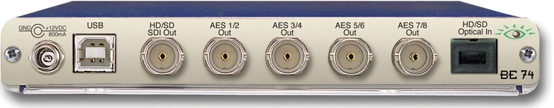Ensemble Designs : BrightEye 74 Optical Disembedder with HD/SD Electrical Out