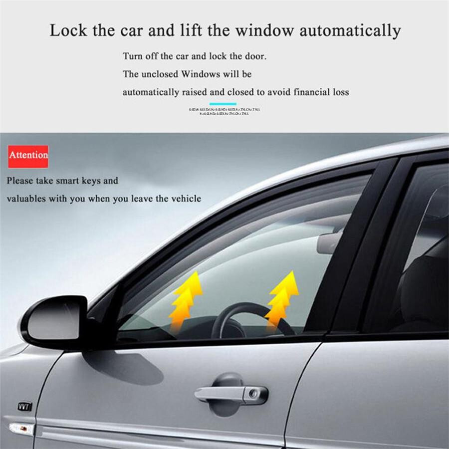 Remote Start Kit 12V Keyless Entry Car SUV Engine Starter Stop Alarm System Set