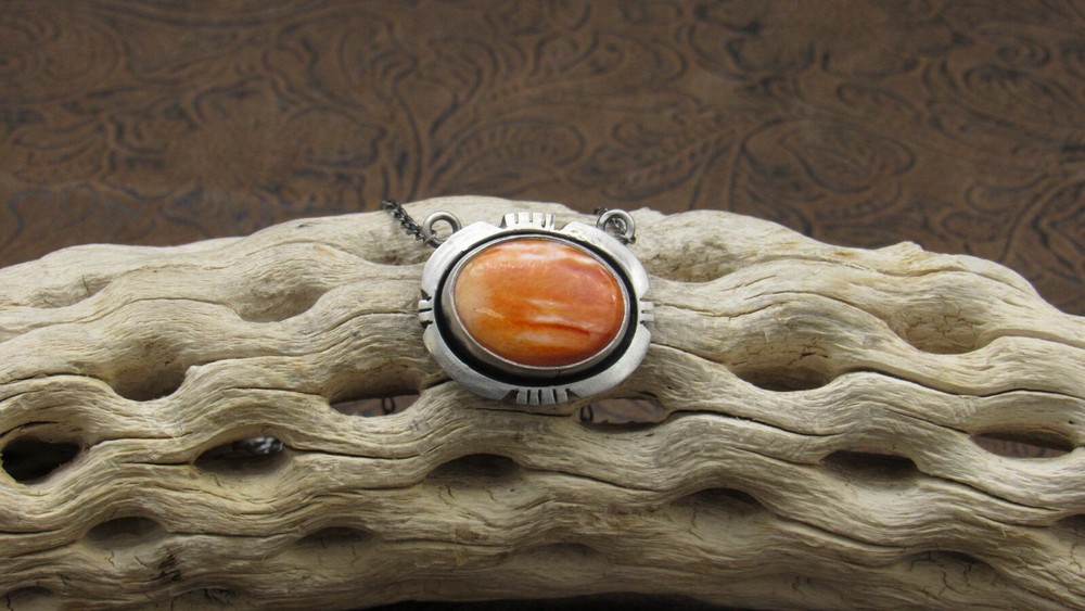 *Spiny Oyster Shadowbox Necklace