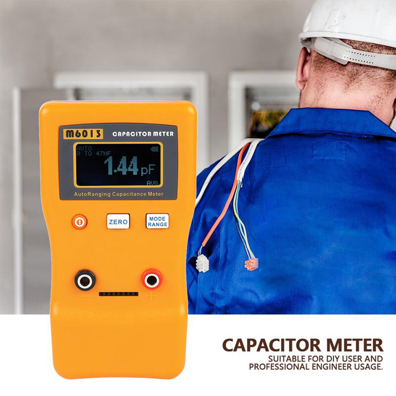 Professional Capacitor Meter Capacitance Resistance Circuit Tester Meter
