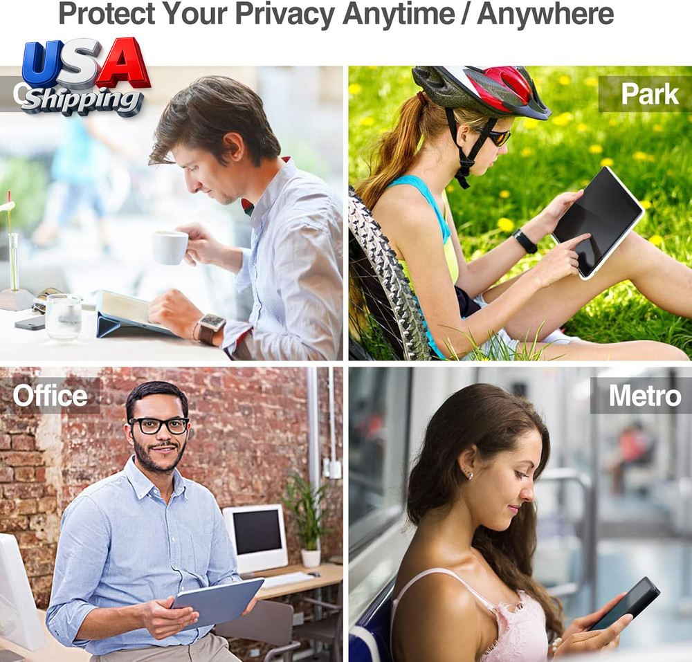 Privacy Screen Protector for Galaxy Tab S10 Plus/S9 FE Plus/ S9 Plus/ S8 Plus/ S