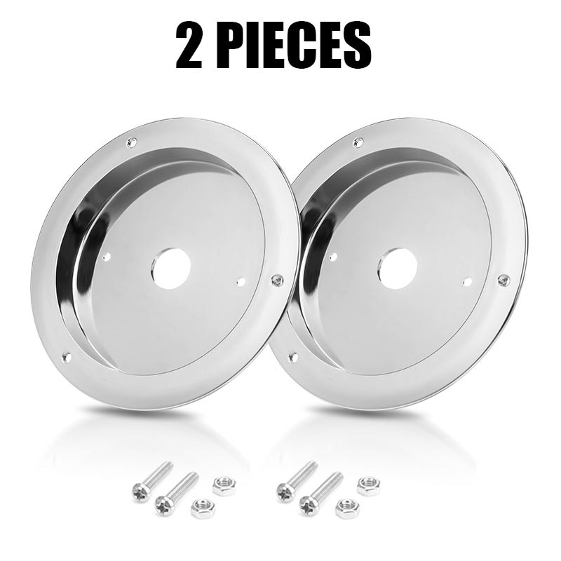 4PCS Universal Watermelon Bunk LED Light Adapter Kit Mounting Brackets Chrome