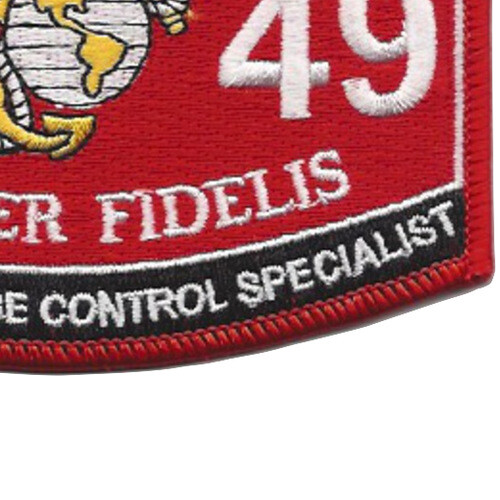 0149 Substance Abuse Control Specialist MOS Patch