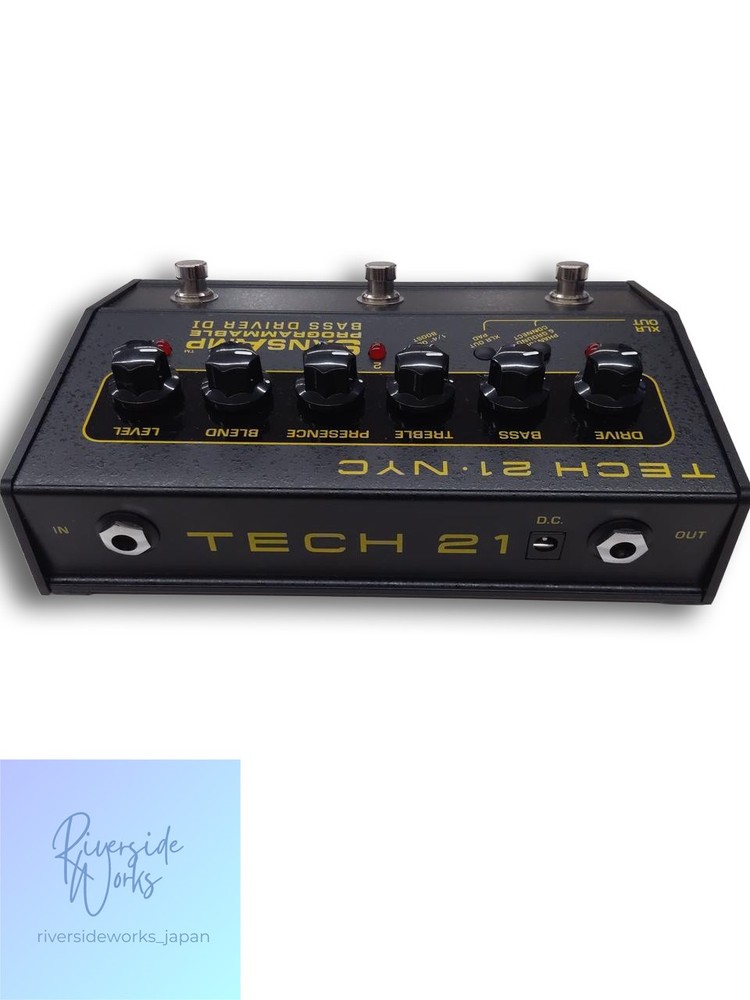 TECH 21 Programmable Bass Driver DI Effects Pedal