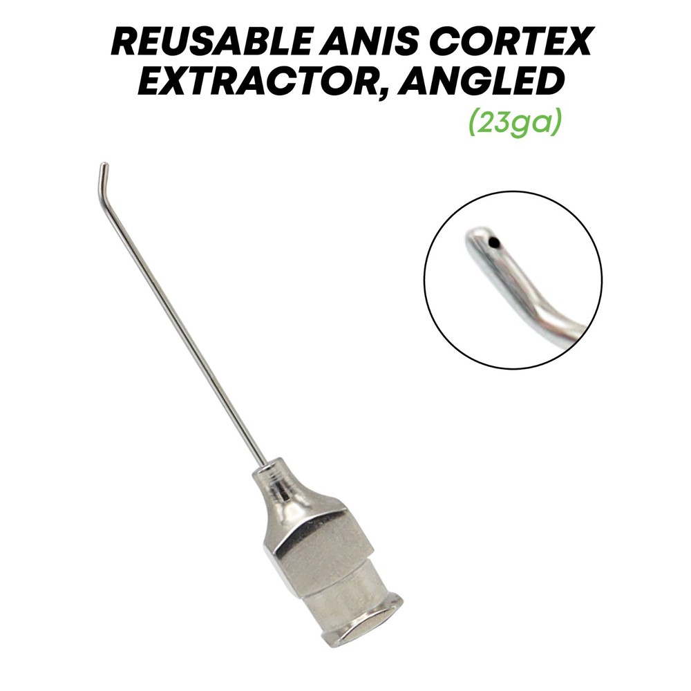 Anis Cortex Extractor Angled 23 ga Ophthalmic Tools Eye Surgical Instruments