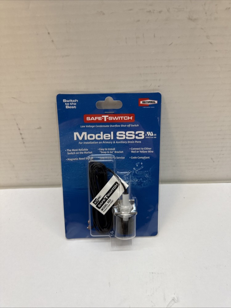Safe-T-Switch SS3 Low Volt Condensate Overflow Shutoff Switc