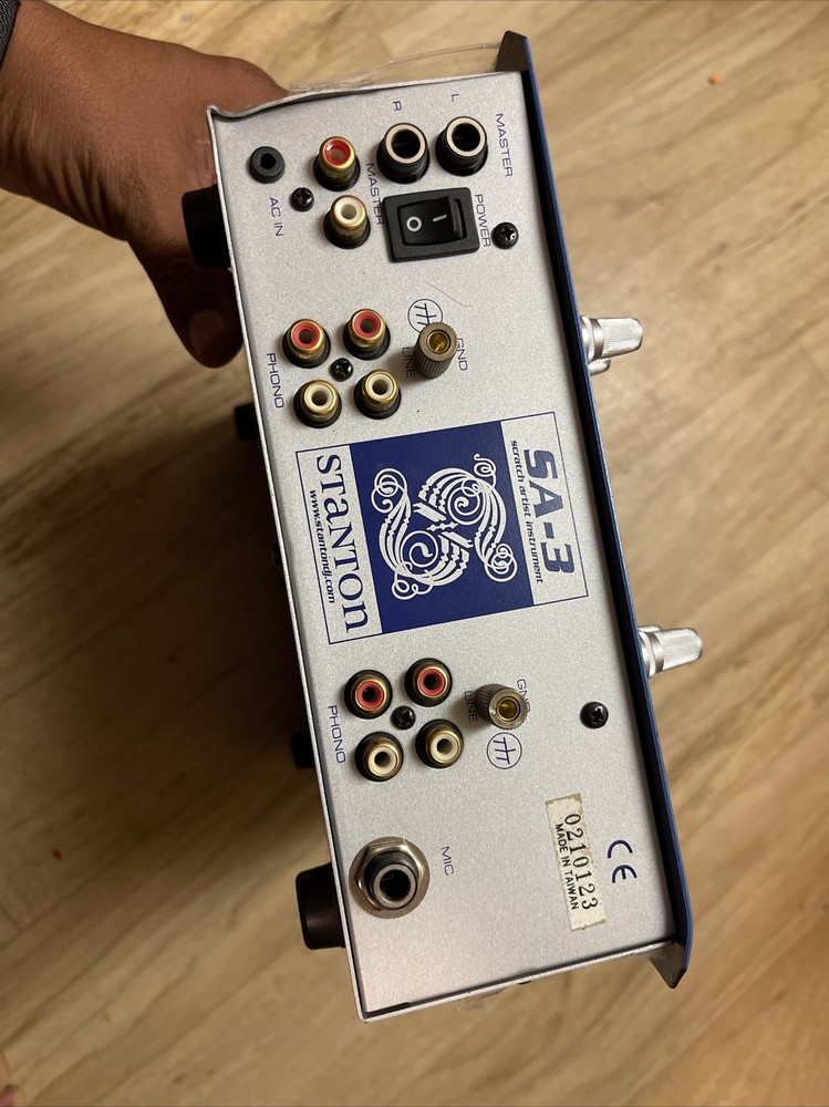 Stanton SA3 DJ Mixer Scratch Mixer Battle Mixer MIT Original Untested