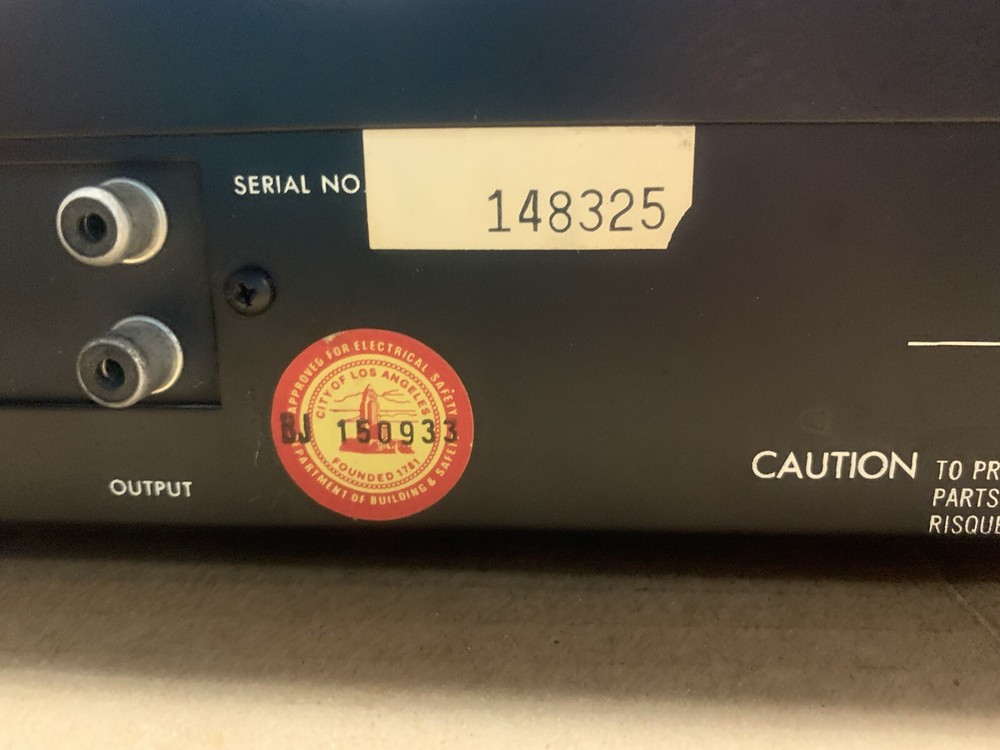 KLH Dynamic Noise Filter 1201A. Tested & Working.