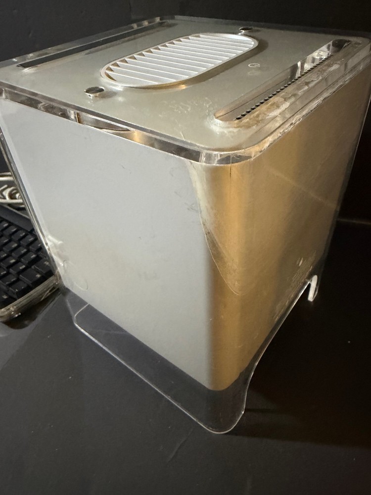 Apple Power Mac G4 Cube Loaded, Working, Complete with KB, Power, Mouse and more