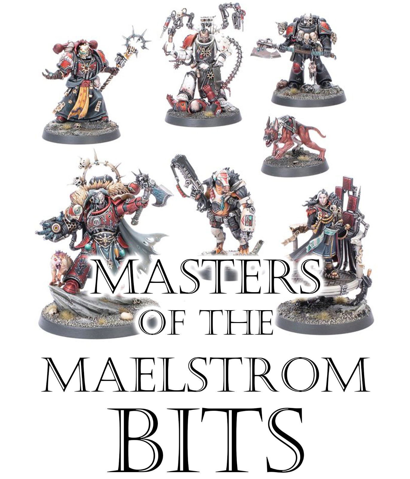 Warhammer 40k Red Corsair Huron Masters of the Maelstrom Bits, Games Workshop