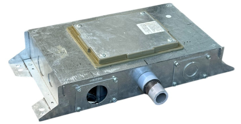 Legrand Wiremold RFBA2R30OG RFBA 2-G 3_RECTANGULAR COVER FLOOR BOX