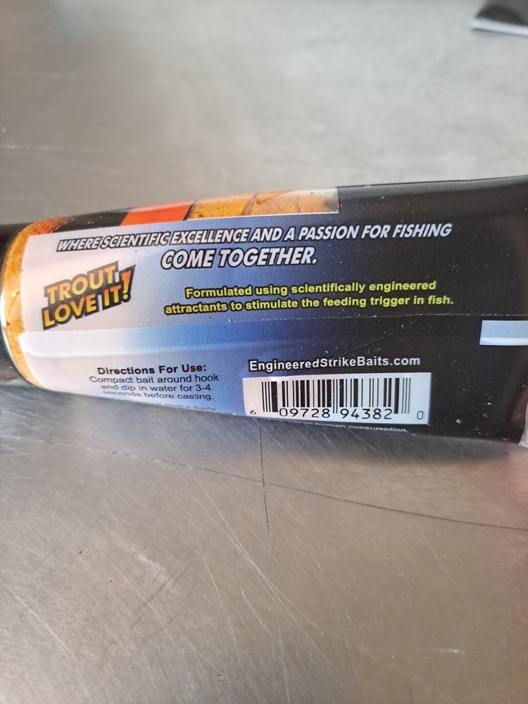 (2 Tubes) Engineered Strike Baits Fish Attractant - Garlic Chomp