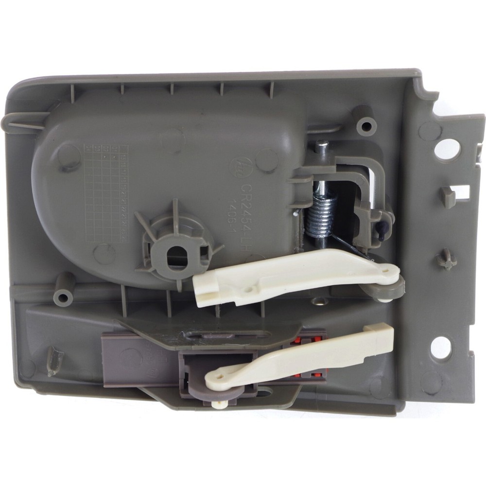 Interior Door Handle For 2001-2004 Dodge Dakota Front Driver Side Gray Plastic